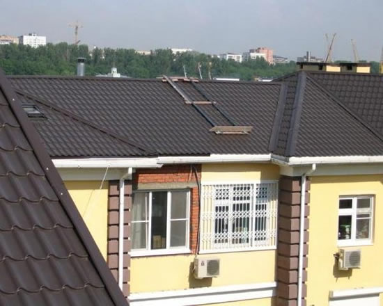 Кровля из профнастила своими руками