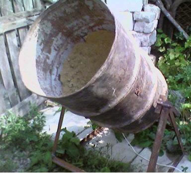 Как сделать бетономешалку своими руками?