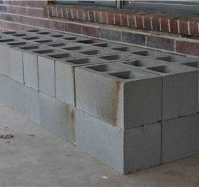 Как правильно класть шлакоблок?