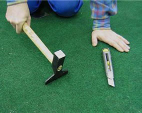 Как класть ковролин?