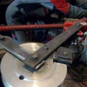 Изготавливаем самодельный трубогиб