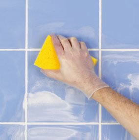 Затирка для плитки в ванной