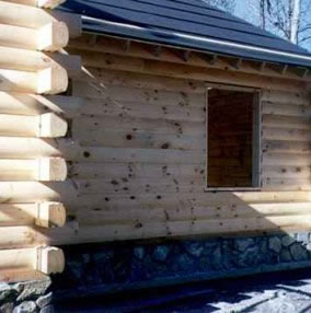 Рубленые дома из бревна