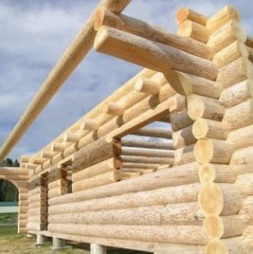 Стоимость дома из оцилиндрованного бревна