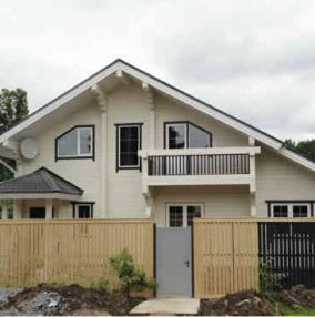 Дом из профилированного бруса 200х200