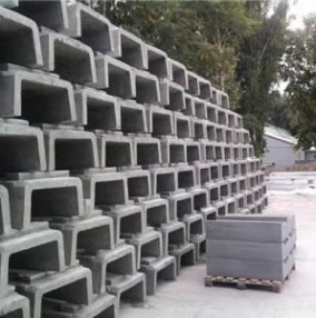 Кабельные железобетонные лотки