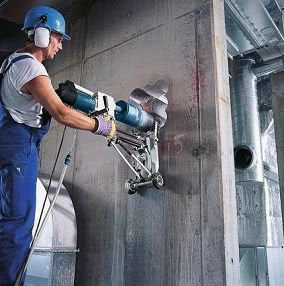 Бурение отверстий в бетоне