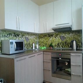 Купить фартук для кухни из пластика