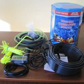 Cистема автоматического капельного полива Аквадуся