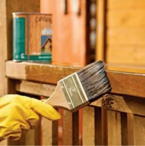 Обработка изделий из дерева