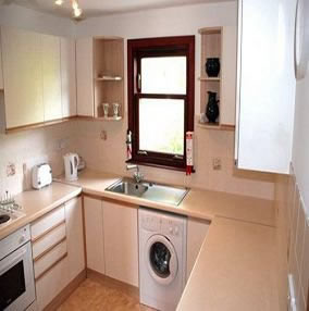 Как встроить стиральную машину в кухню?