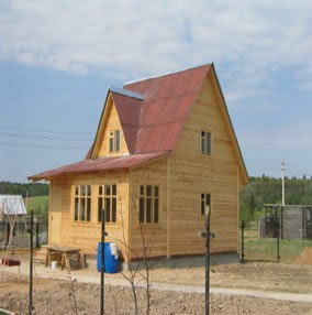 Пристройка к дому из бруса