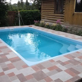 Противоскользящая плитка для бассейна