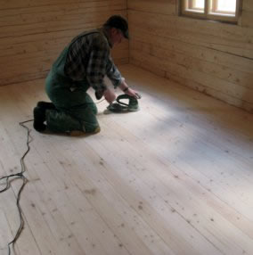 Циклевка пола своими руками