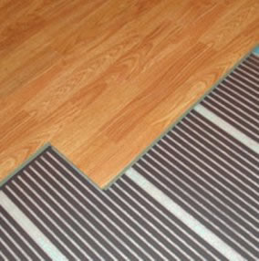 Инфракрасный теплый пол под ламинат