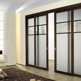 Раздвижные перегородки в квартире