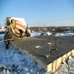 Противоморозные добавки в бетон