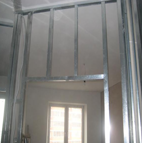 Установка двери в гипсокартонную перегородку