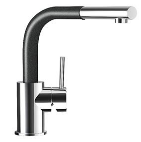 Кухонный смеситель с выдвижным изливом
