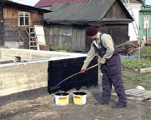 фото Битумная гидроизоляция