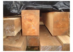 Брус из лиственницы и кедра