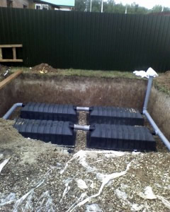 Монтаж  инфильтратора 