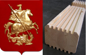 Профилированный брус от производителя в Москве