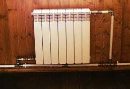 Фото :Однотрубная система