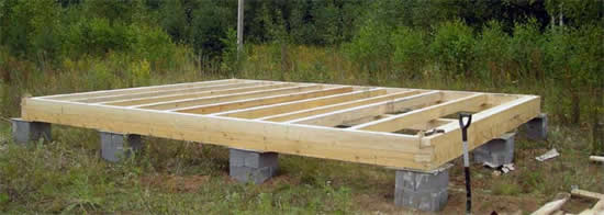рисунок Опорно-столбчатый фундамент