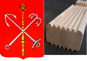 профилированный брус от производителя Санкт-Петербурга