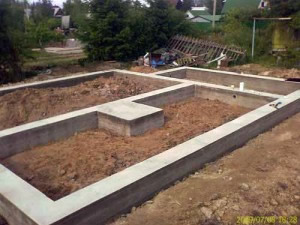 примерный проект ленточного фундамента