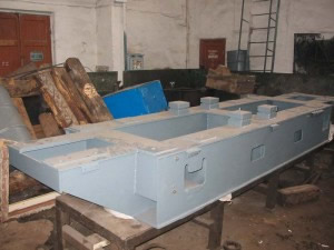 Станина из литого чугуна