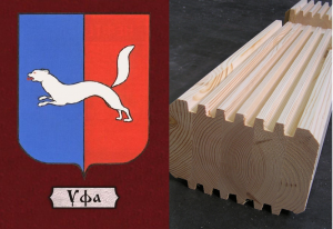 профилированный брус от производителя Уфа