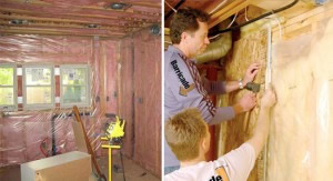 утепление стен брусового дома изнутри