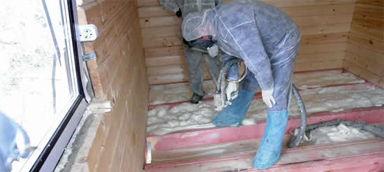 фото Утепление пола пенополиуретаном своими руками