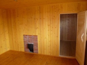 Внутренняя отделка - покраска бруса