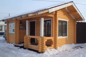 баня из профилированного бруса