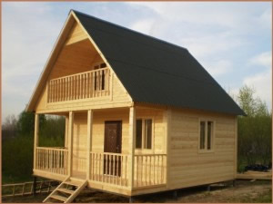 баня из профилированного бруса под ключ