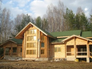 хочу такой дом из бруса настоящий деревянный коттедж