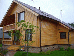 дом из клееного бруса