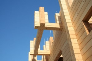 дом из профилированного бруса с балконом