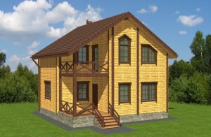 Сборка дома из профилированного бруса: устройство фундамента, сборка сруба, усадка и кровля дома