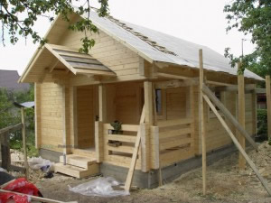 готовый комплект бани из профилированного бруса