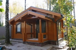 баня построенная по индивидуальному проекту