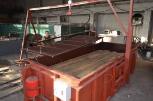 Камерная сушка бруса