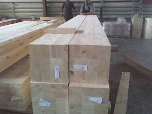 клееный брус 300х300 мм 