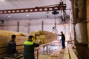 завод по производству пиломатериалов в Иркутске