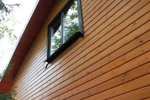 монтаж имитации бруса