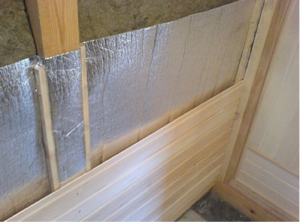 монтаж имитации бруса