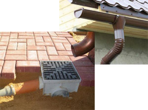 монтаж ливневой канализации